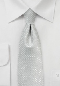 Cravatta pois bianchi
