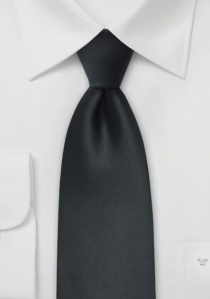 Cravatta per bambini Unicoloured Deep Black