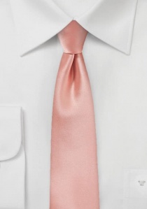 Cravatta sottile rosa