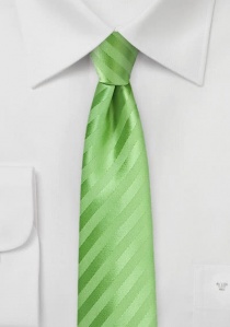 Cravatta da uomo a righe Struttura verde