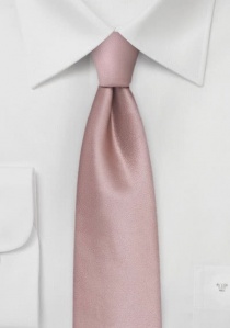 Cravatta lucida rosa