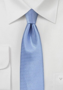 Cravatta sottile minimalista celeste