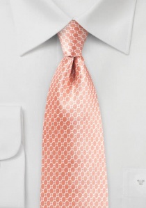 Cravatta rosa seta