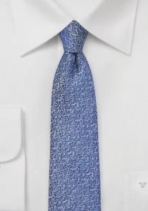 Cravatta struttura screziata blu reale