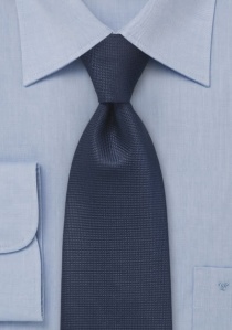 Cravatta per bambini strutturata blu notte