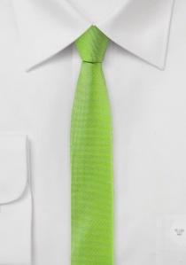 Cravatta sottile verde