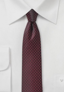 Cravatta quadrettini rosso