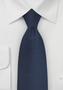 Cravatta strutturata blu notte