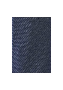 Cravatta sottile blu marino