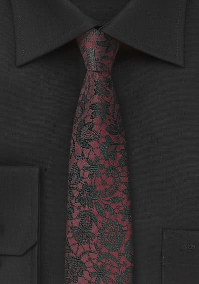 Cravatta rossa mosaico