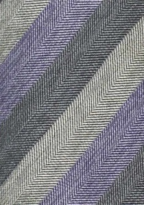 Linee di cravatte Antracite Argento Grigio Viola