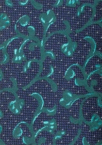 Cravatta verde blu