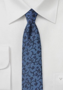 Cravatta vegetale azzurro