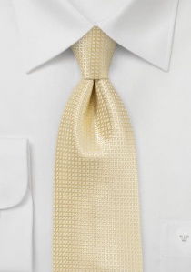Clip cravatta gialla con struttura