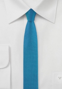 Cravatta sottile turchese