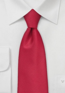 Cravatta XXL rosso ciliegia