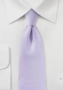 Cravatta business finemente strutturata viola