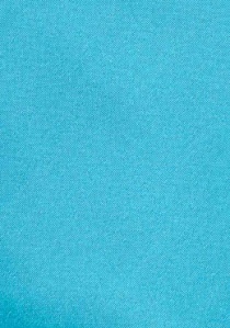 Cravatta in microfibra monocromatica blu turchese