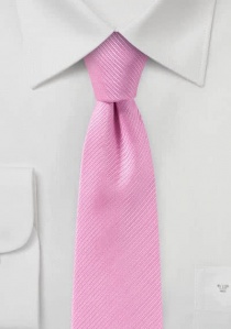 Cravatta business struttura a righe rosa