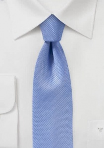 Cravatta struttura a righe blu chiaro