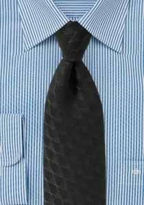 Cravatta da uomo con diamanti ondulati di colore