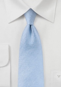 Struttura della cravatta blu cielo