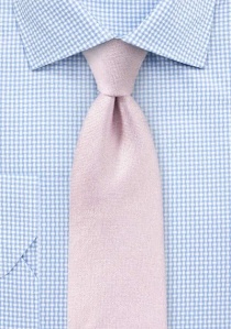 Struttura della cravatta rosé
