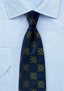 Cravatte ornamentali blu royal