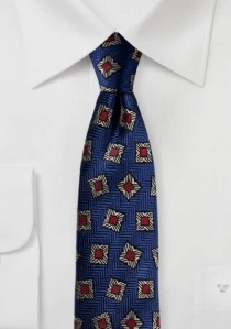 Ornamenti quadrati per cravatte da uomo in stile