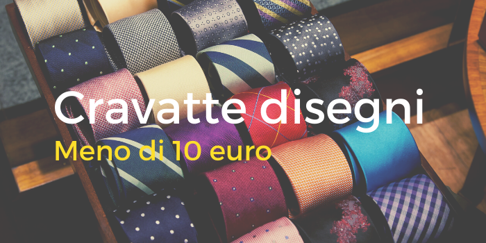 Cravatte disegni meno di 15 euro